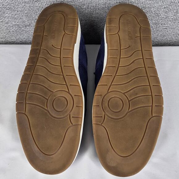 VINCE BLUE MASON SNEAKER SUEDE LEATHER GUM SOLE CASUAL SHOE SIZE 9 - Picture 8 of 11